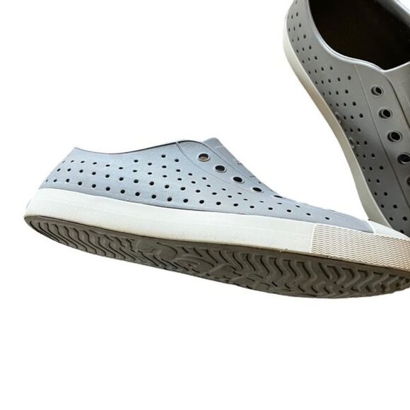 Native Jefferson Men's Gray Water Shoes Size 11 - Picture 2 of 5